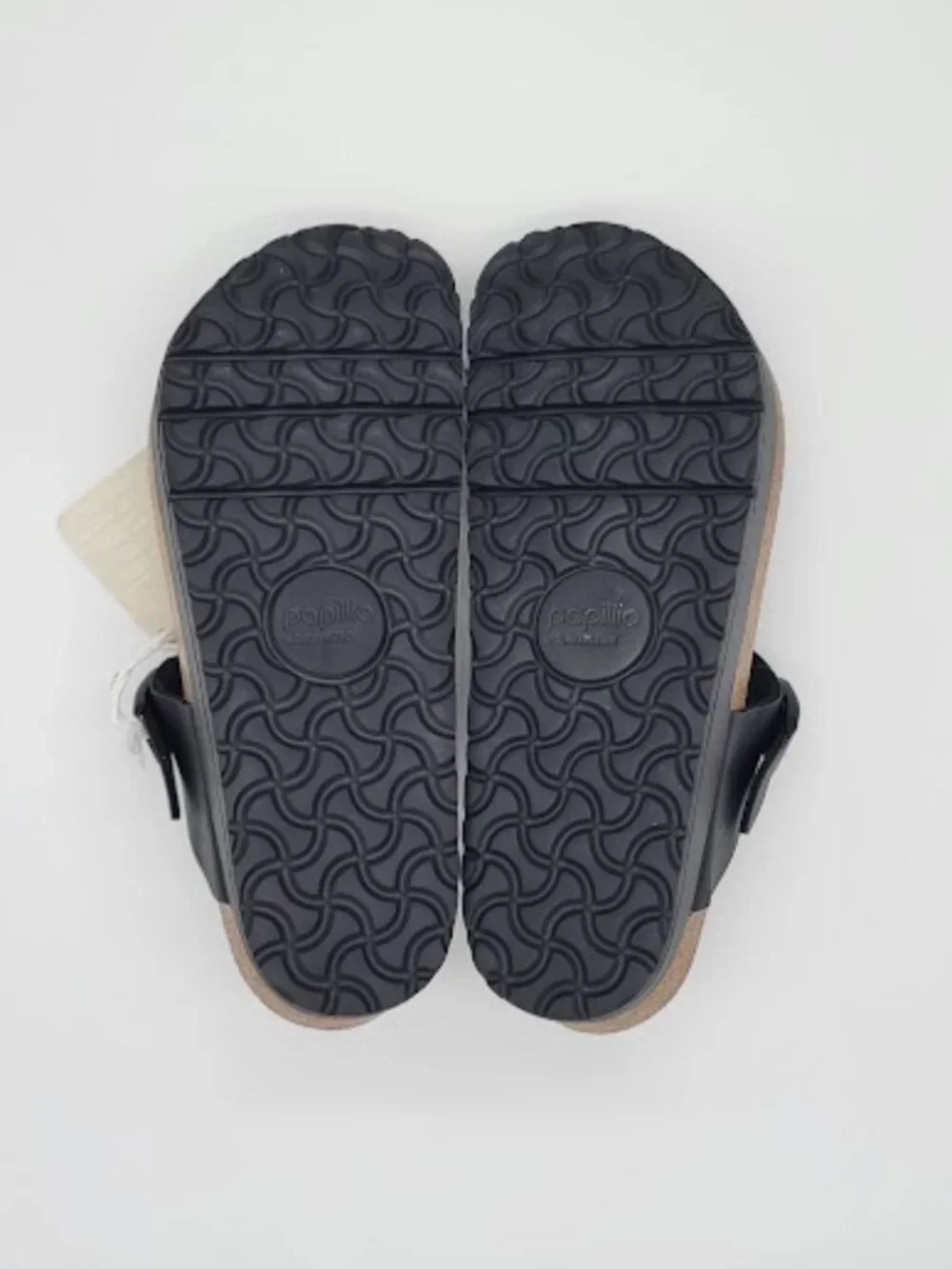 PAPILLIO by BIRKENSTOCK Gizeh Women’s Black Platform Thong Sandals EU 39 NWT
